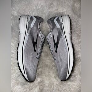 Brooks Ghost 15 Men’s Size 13 2E Wide ‘Alloy/Black’ Running Shoes 1103932E098